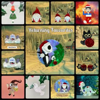 Vánoční kolekce Tantalising Treasures bude velkolepá už jen proto, že se vrací i starší, oblíbené kousky ... tři z nich...